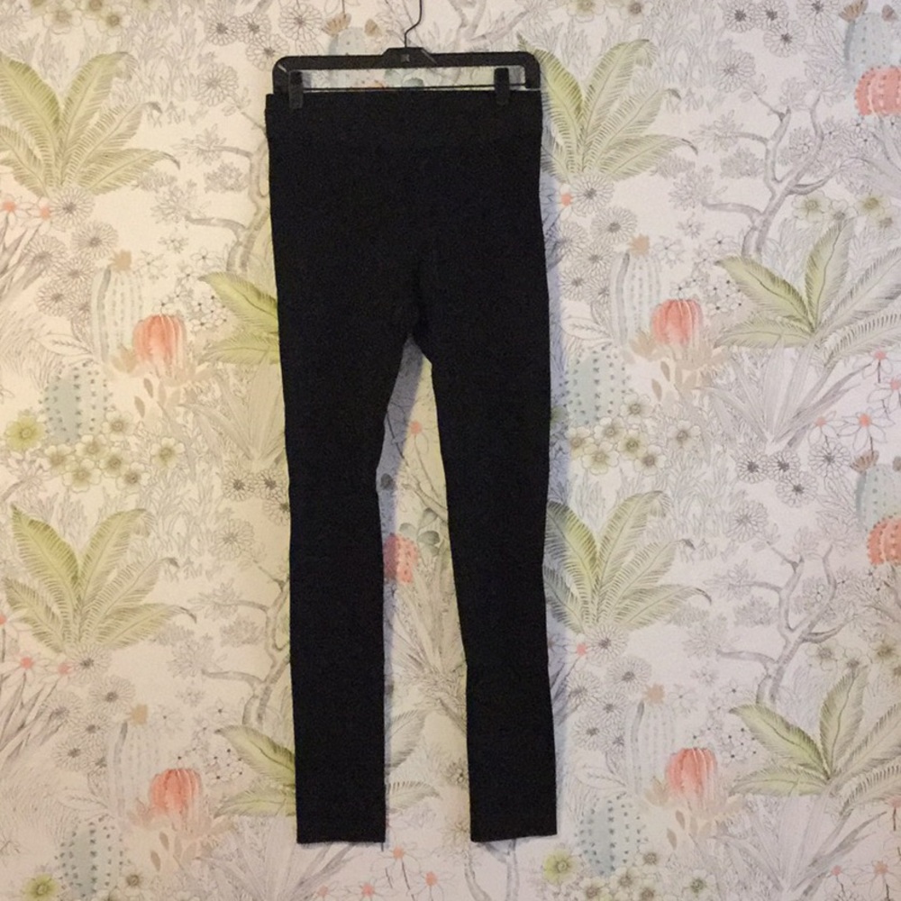 BCBGMAXAZRIA black mason leggings